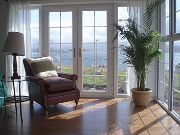Stunning views to the south from your lounge
